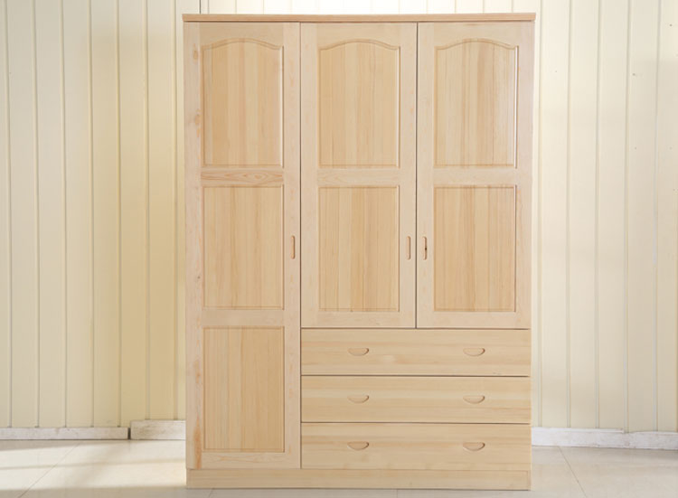 三門三抽裝樘衣柜