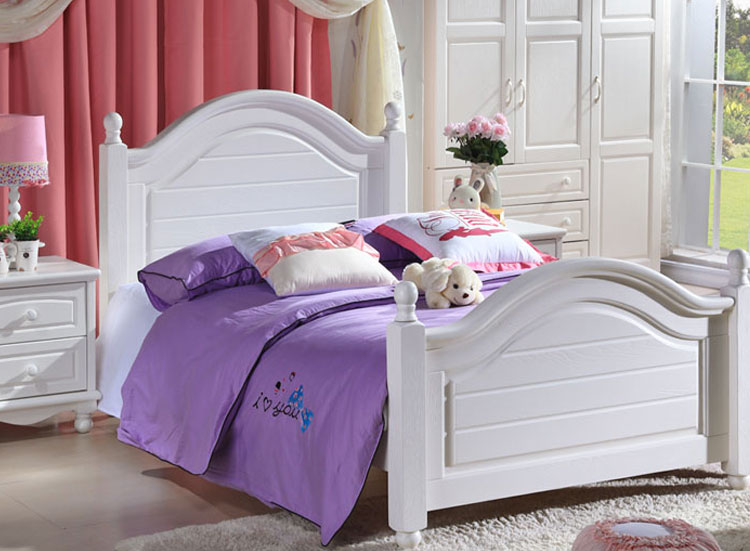 北歐田園公主床