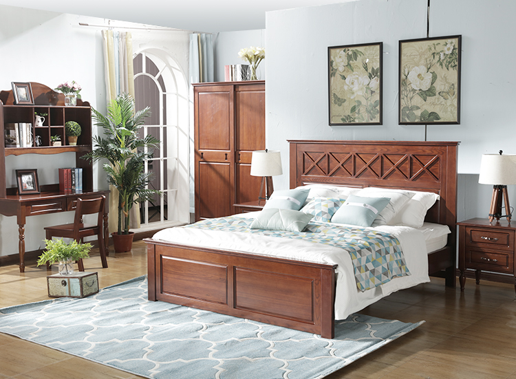 美式床臥室套房